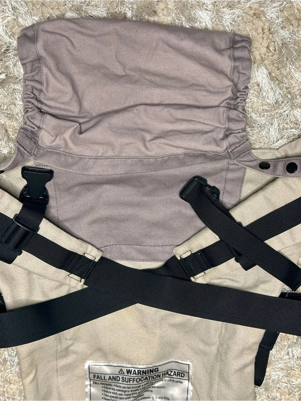 Newborn-To-Toddler Carrier - Yellow & Gray
